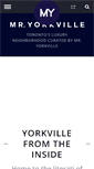 Mobile Screenshot of mryorkville.com