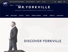 Tablet Screenshot of mryorkville.com